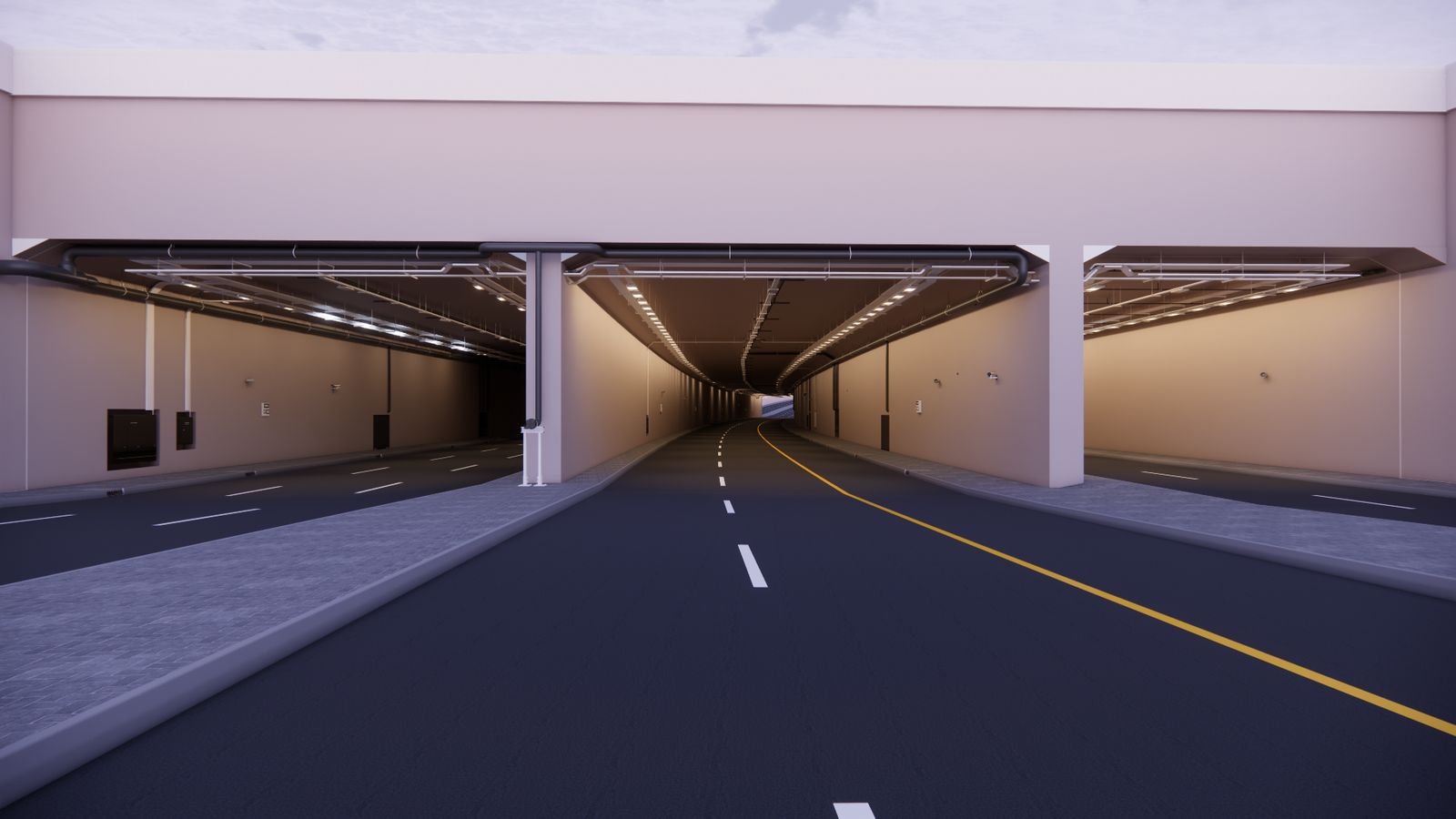 East Boulevard Underpass — Roads & underpasses